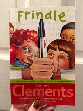 Kids Book: Frindle by Andrew Clements